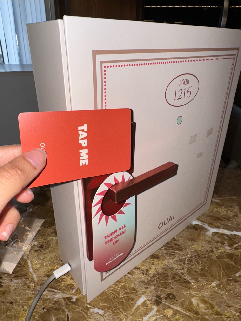 OUAI empty pr box/empty gift box - Picture 7 of 12